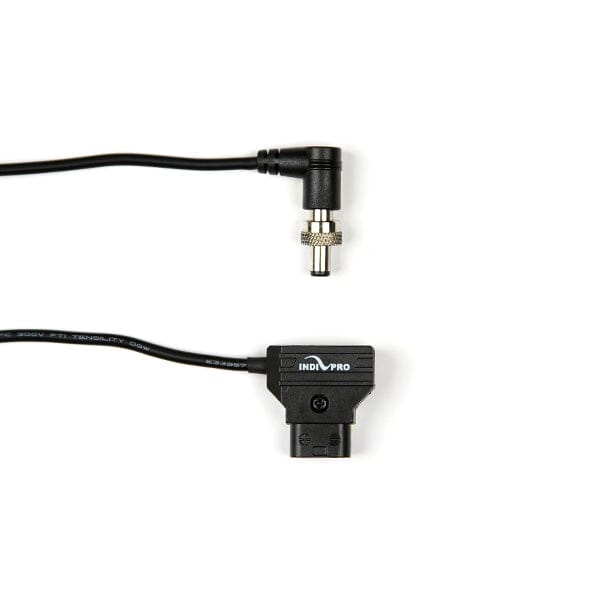 D-Tap to Right Angle 2.5mm DC Barrel Decimator Power Cable (28", Non-Regulated) Cable Indipro 