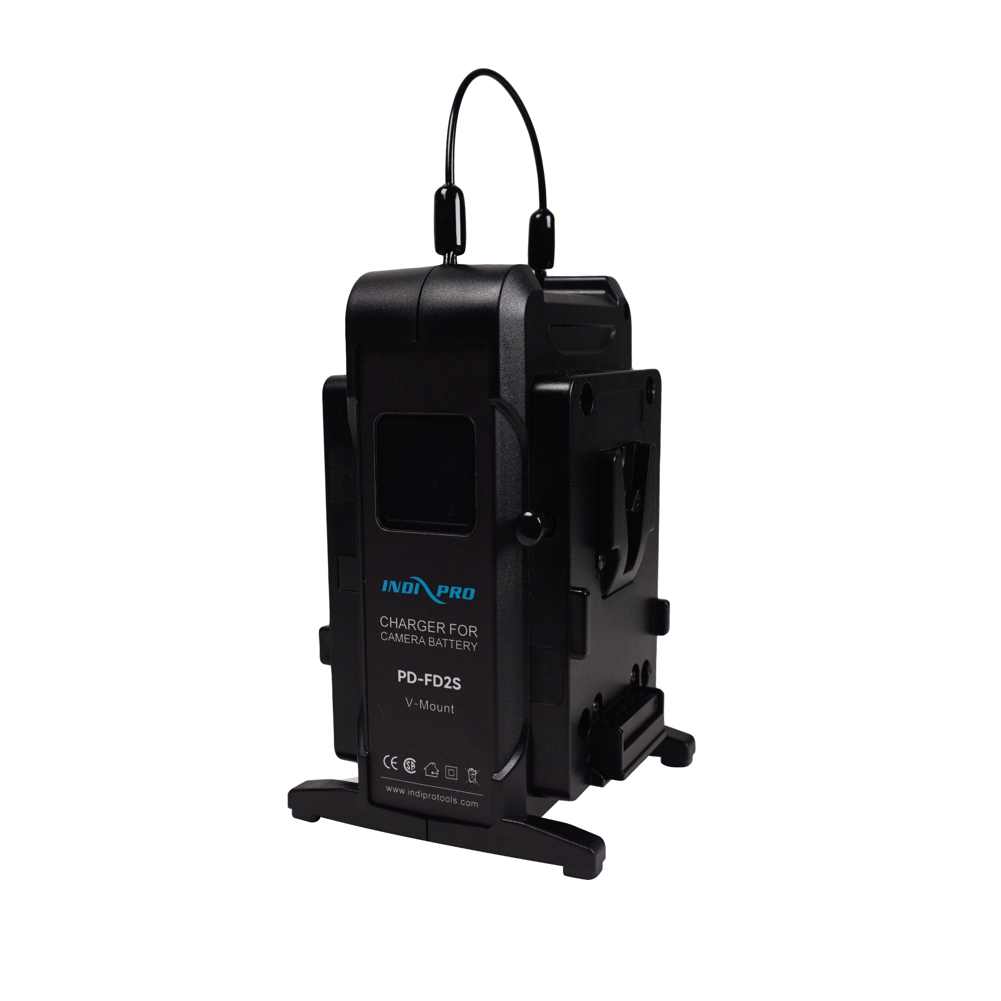 Dual V-Mount Battery Intelligent Charger Indipro Tools 