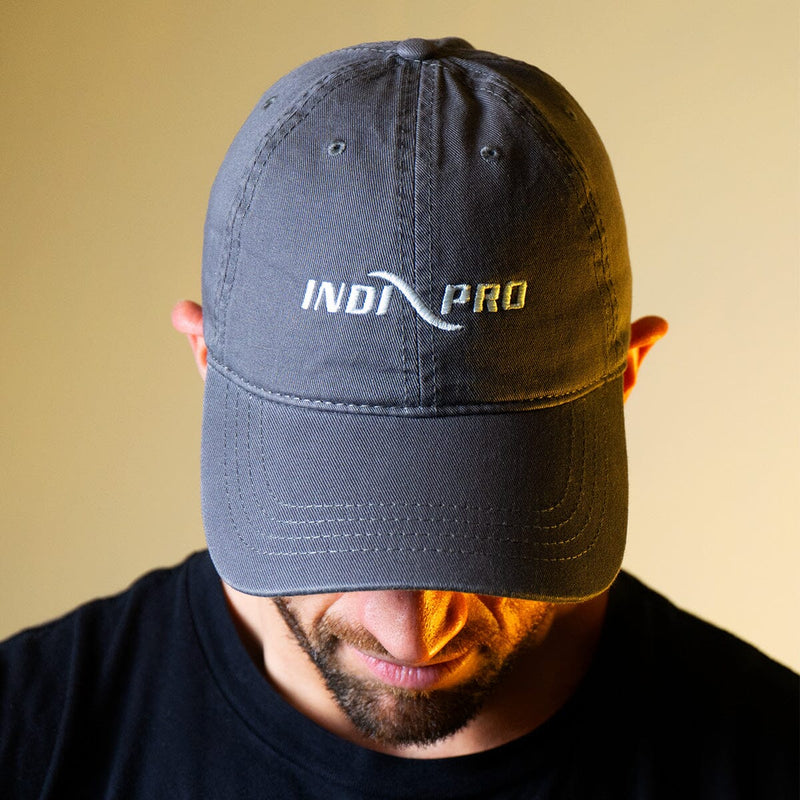 Indipro Grey "Dad" Style Hat Hat Indipro Tools 