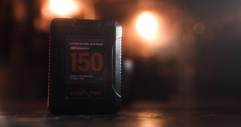 Micro-Series 150Wh V-Mount Li-Ion Battery (RED Compatible) Digital Cinema Indipro 