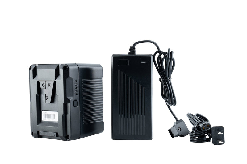Micro-Series 26V 260Wh Lithium-Ion Battery (V-Mount) & D-Tap Charger Kit Indipro 