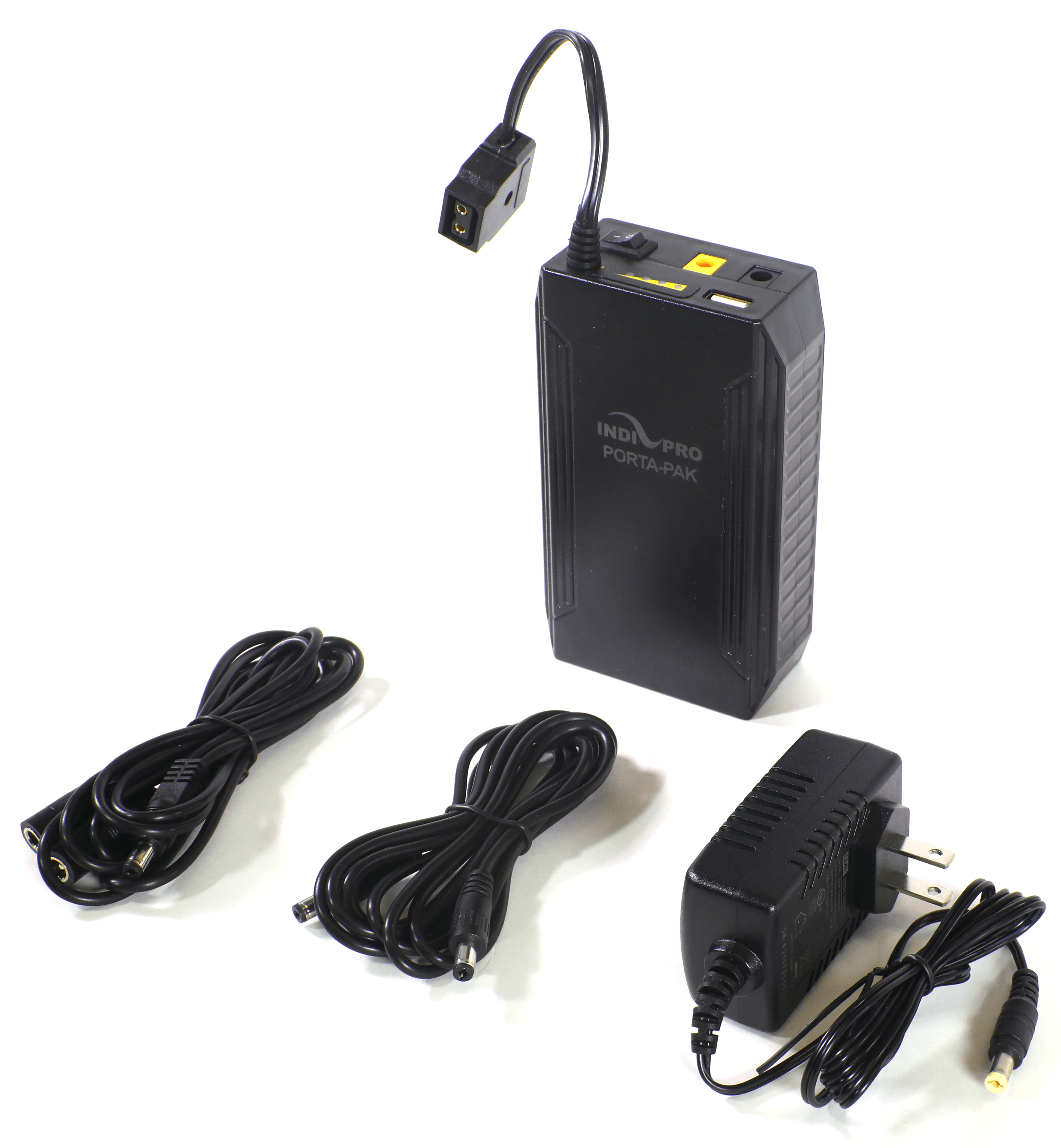 Porta-Pak Battery with D-Tap Output & Charger (8V/12V) Porta-Pak Battery Traveling Case Indipro Tools 