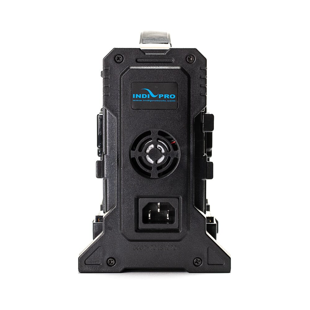 Open Box Quad V-Mount Battery Charger with XLR Output Indipro 