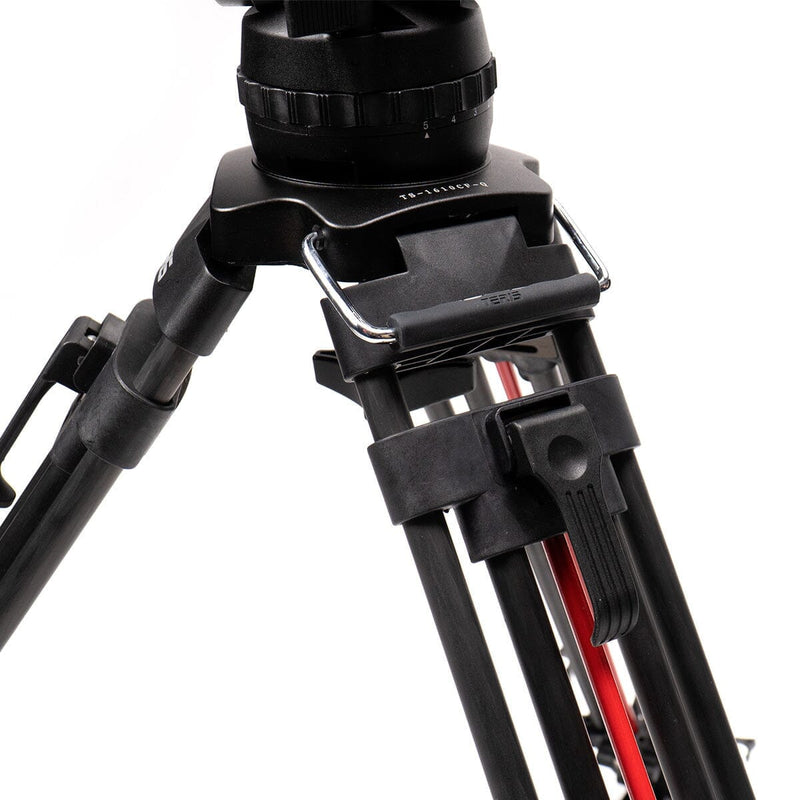 Teris TS120CF-Q Fluid Head & Tripod Kit Fluid Head & Tripod Kit Teris 