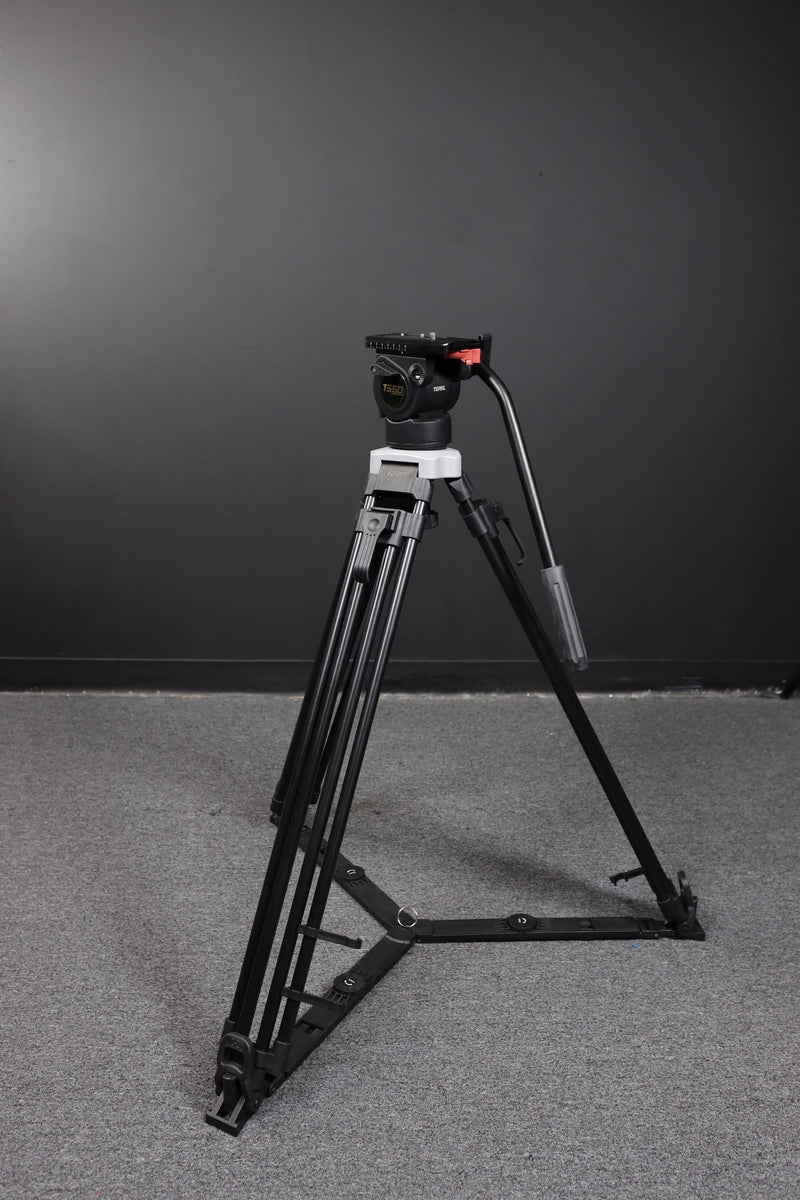 Open Box Teris TS50AL Fluid Head & Tripod Kit with Soft Case Fluid Head & Tripod Kit Teris 