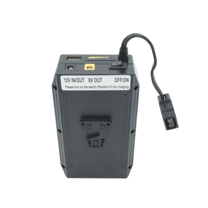Porta-Pak Battery with D-Tap Output & Charger (8V/12V) (V-Lock Adapter Mount) Indipro Tools 
