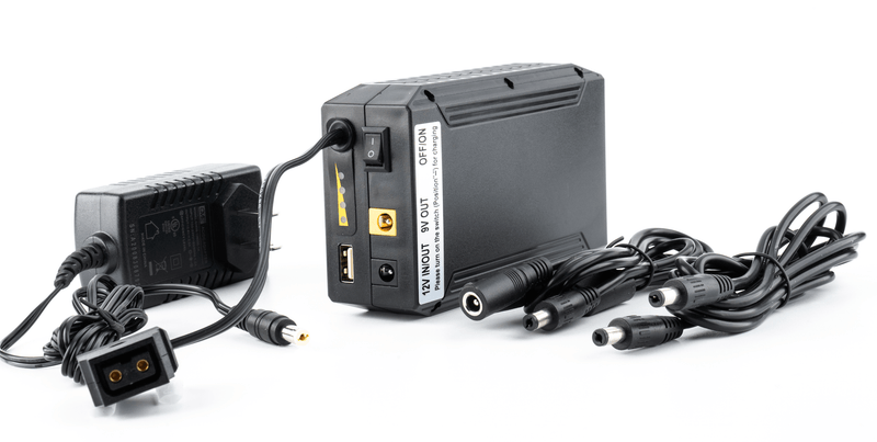 Porta-Pak Battery with D-Tap Output & Charger (9V/12V) Indipro 
