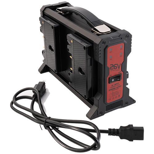 Quad 26V Gold Mount Lithium-Ion Battery Charger Indipro 