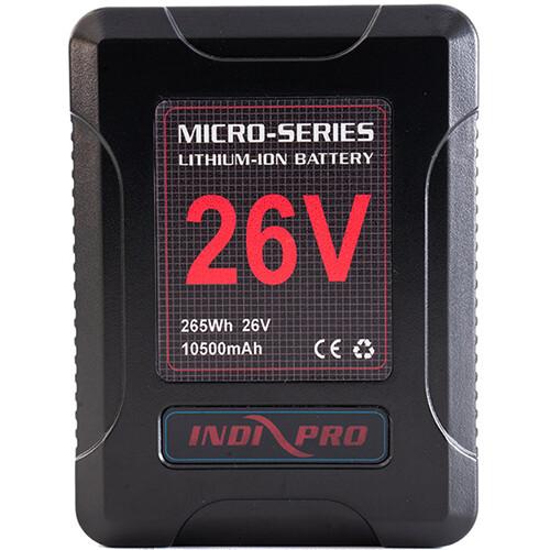 Micro-Series 26V 260Wh Gold Mount Lithium-Ion Battery Indipro 