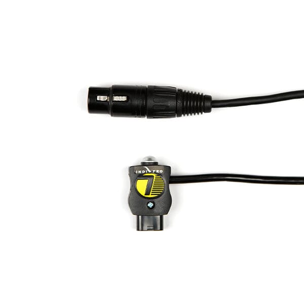 SafeTap Connector Cable to 4-Pin XLR Male Cable (28", Non- Regulated) Cables Indipro 