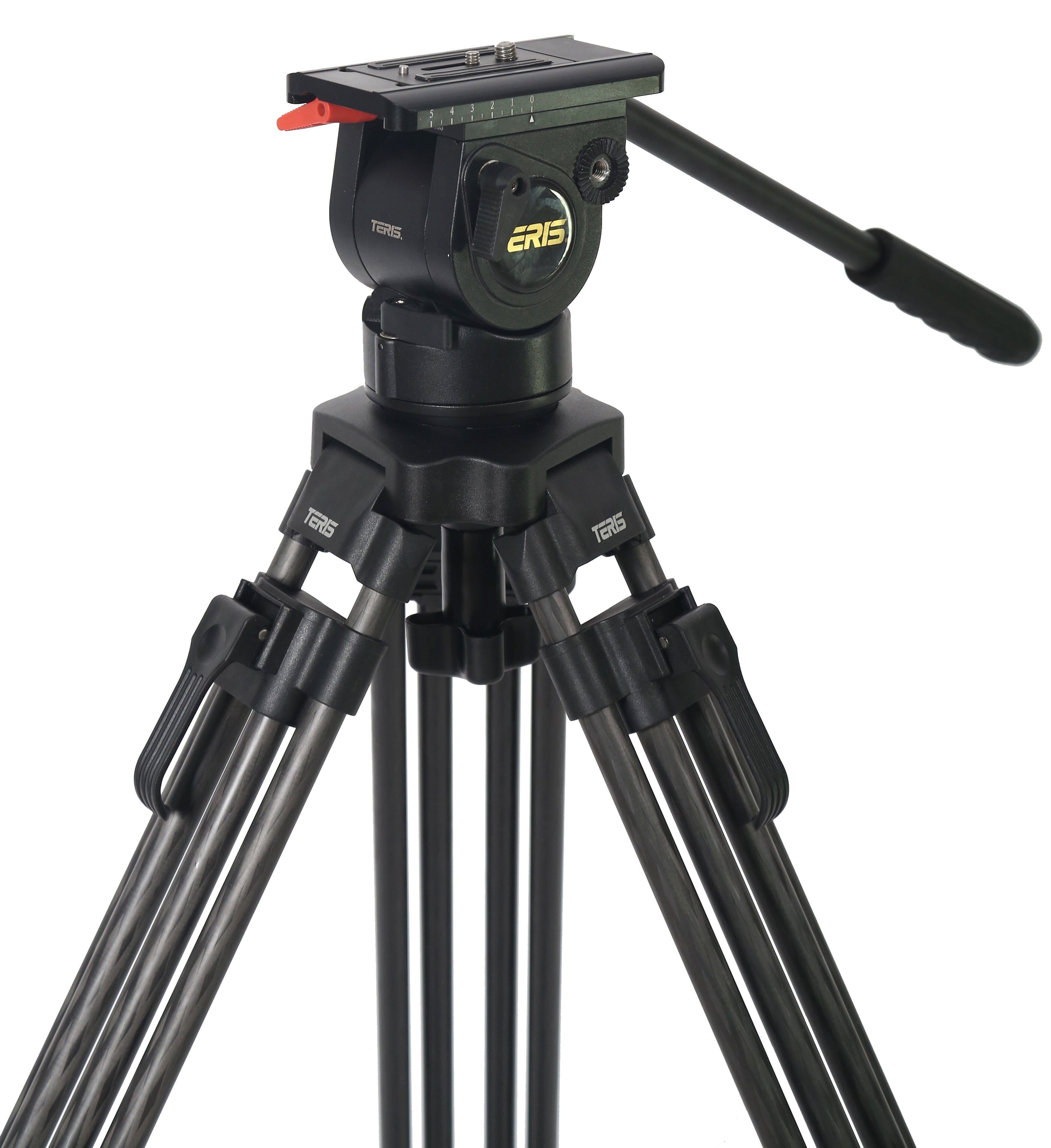 Rent a TERIS TRIX TCE-CF Carbon Fiber Video Camera Tripod Kit w/ Fluid Head  Load 7KG Pr, Best Prices