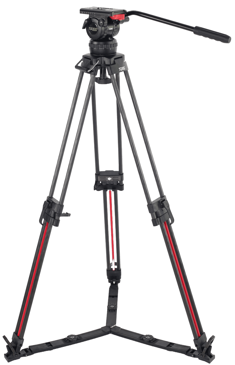 TS100CF-Q Fluid Head And Tripod Kit TERIS 