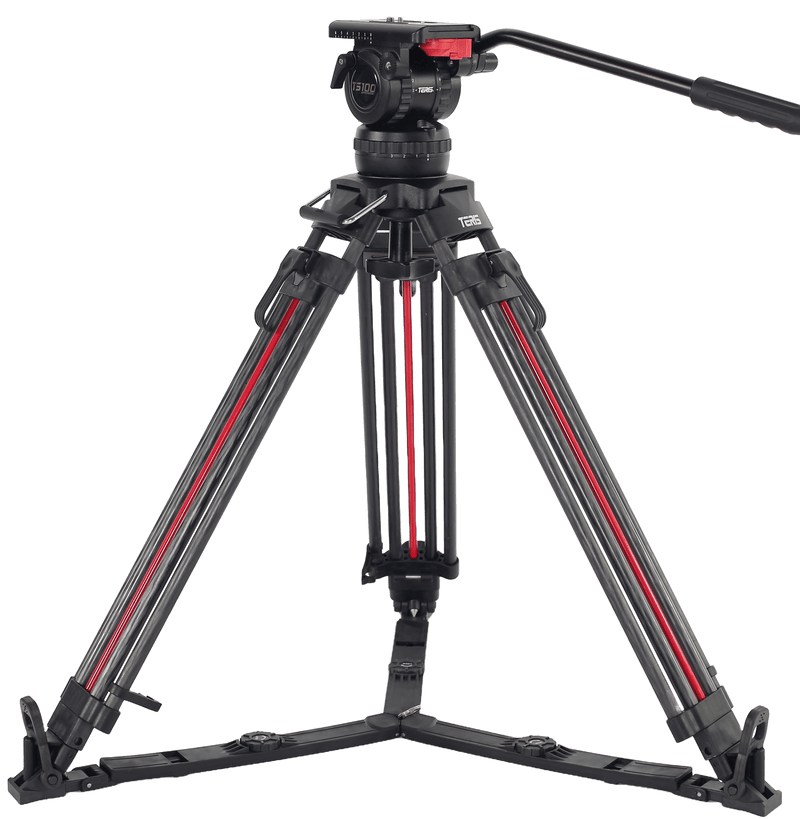 TS100CF-Q Fluid Head And Tripod Kit TERIS 