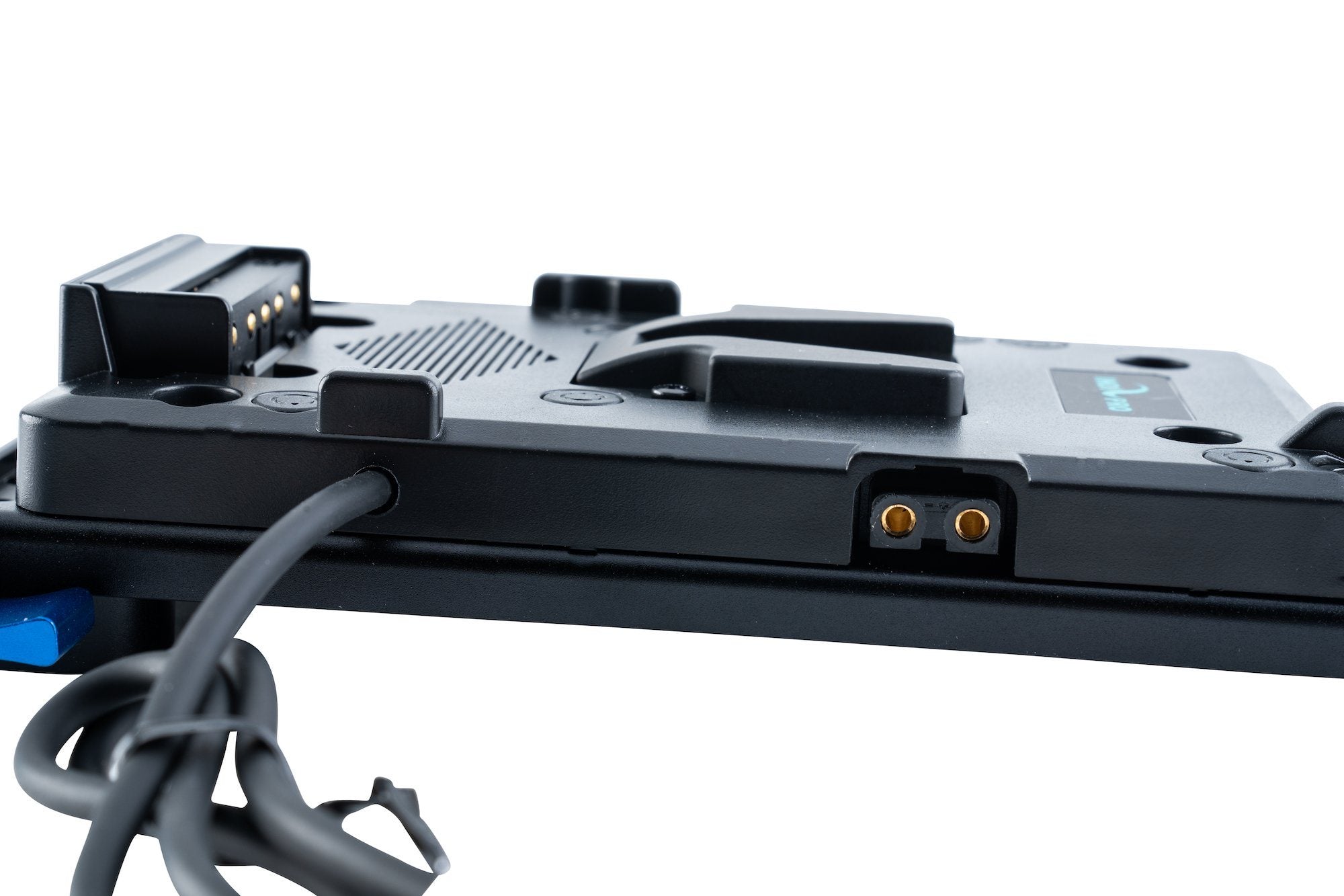 V-Mount Battery Adapter Plate for Blackmagic 4K Cinema Camera w/ 15mm Rod System (24") Cinema & Production Camera 4K Indipro 